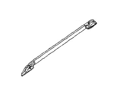 Nissan 73154-ZL21B Rail Assembly Side