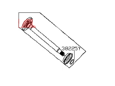 Nissan 31414-EZ40A Shaft Side Differential