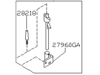 1995 Nissan 240SX Antenna - 28200-70F00