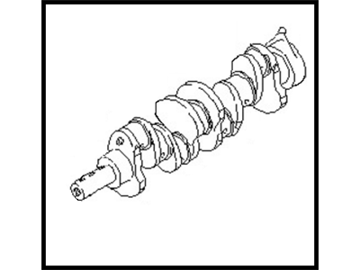 1989 Nissan 240SX Crankshaft - 12200-40F80