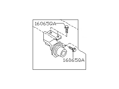 Nissan 16182-19P00 Dashpot Assy