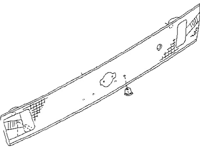 Nissan 26399-0M000 Grommet-Screw