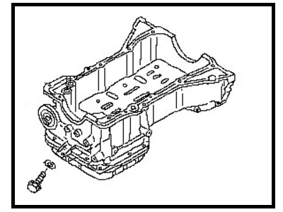 2005 Nissan Xterra Oil Pan - 11110-EA200