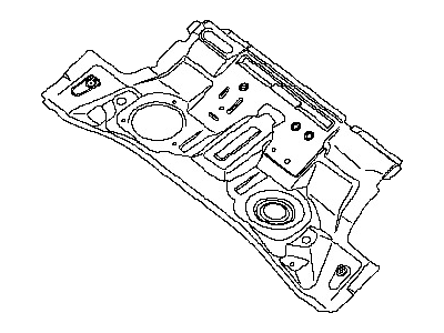 2010 Nissan Sentra Floor Pan - G4510-ET8MA