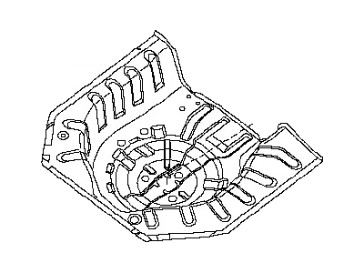 2011 Nissan Sentra Floor Pan - 74511-ET030