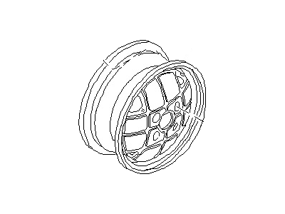 Nissan 40300-D1204 Wheel Assembly-Road