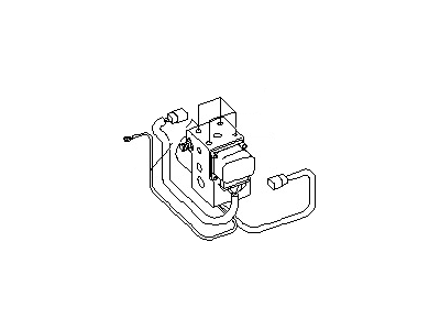 1999 Nissan Pathfinder Brake Fluid Pump - 47660-2W666