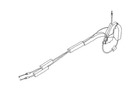 Nissan 82501-ZS31A Rear Left Driver Door Lock Actuator