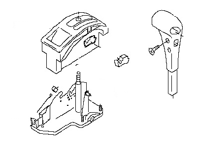 Nissan 34901-4S110 Transmission Control Device Assembly