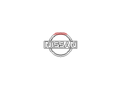 Nissan 62889-0E700 Front Ornament