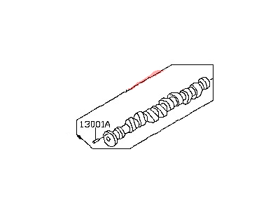 2009 Nissan Rogue Camshaft - 13020-JA01A