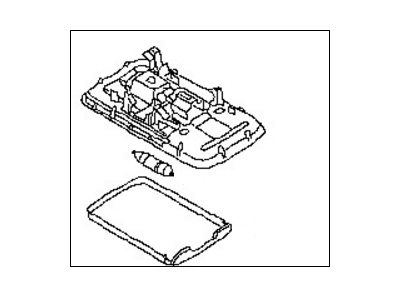 2007 Nissan Murano Dome Light - 26410-CA001