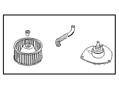 Nissan 27220-81L00 Fan With Motor