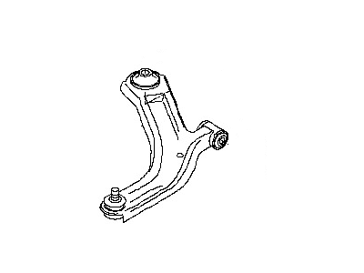 2011 Nissan Cube Control Arm - 54501-EW000