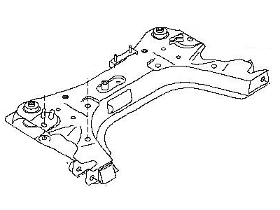 Nissan 54400-EW000 Member Complete-Front Suspension