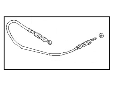 1991 Nissan Maxima Shift Cable - 34935-96E00