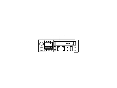 Nissan B8026-C9930 ET2000 Combination Radio