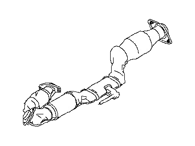 Nissan Pathfinder Catalytic Converter - 20020-ZL80A