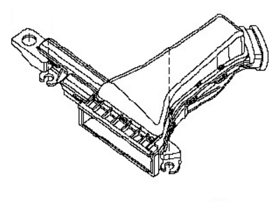 Nissan 16554-9N00A Duct Assembly-Air