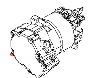 Nissan 92600-4FU1A Compressor-Air Conditioner