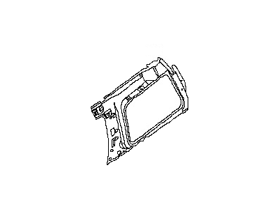 Nissan 76651-EA030 Side Panel-Inner,Rear LH