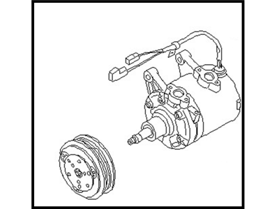 Nissan 92600-53F01 Compressor Cooler