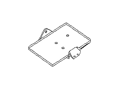 Nissan 24428-ET80A Tray-Battery