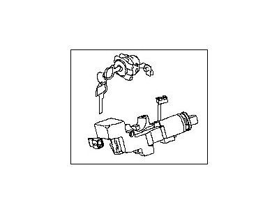 Nissan 99810-1GR0A Key Set
