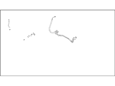 1994 Nissan 240SX Power Steering Hose - 49710-53F00