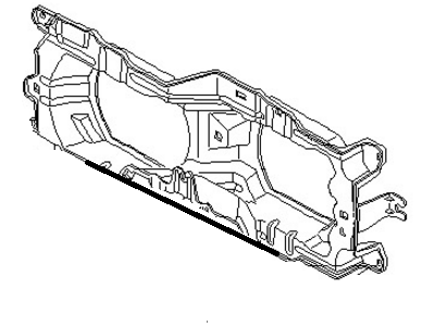 Nissan 26006-W2400 Headlamp Housing Assembly, Passenger Side