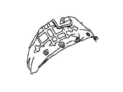 Nissan 76748-5RL0A Protector-Rear Wheel House,RH