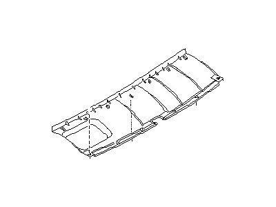 Nissan 90901-30P03 Finisher-Back Door,Lower