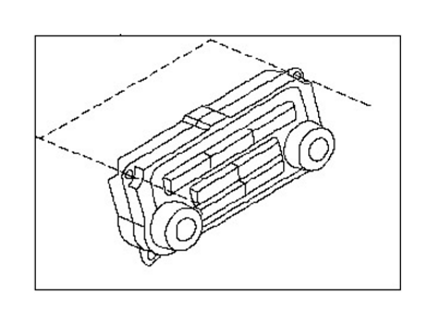 Nissan Frontier A/C Switch - 27510-9BK0A