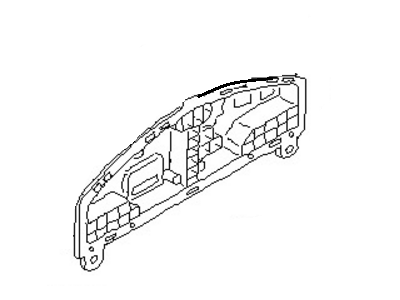 Nissan 24811-2Y000 Combination Meter Housing Lower