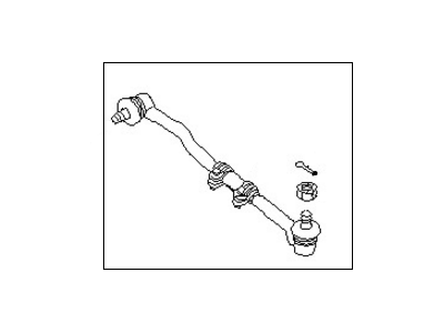 1999 Nissan Frontier Tie Rod End - 48630-2S485