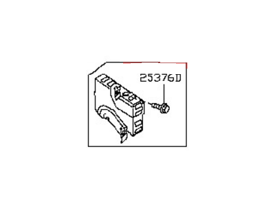 2014 Nissan Leaf Body Control Module - 284B1-3NF0A