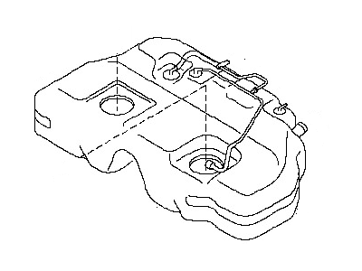 2004 Nissan Murano Fuel Tank - 17202-CA000