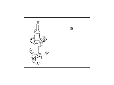 Nissan E4302-3NA0C Strut Kit-Front Suspension,RH