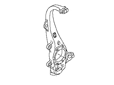 2010 Nissan 370Z Steering Knuckle - 40014-EG000