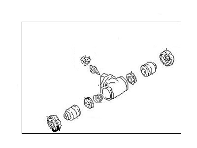 Nissan 200SX Wheel Cylinder - 44100-51S10