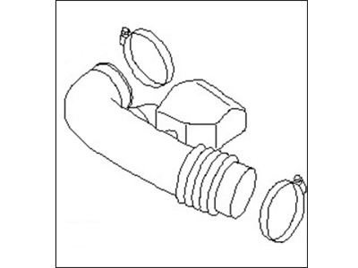 Nissan 16576-7S00A Pipe Assembly Air