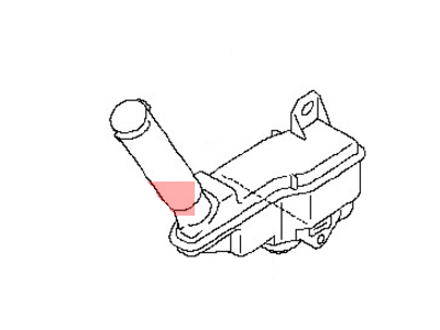 Nissan Juke Brake Master Cylinder Reservoir - 46091-1KD0A