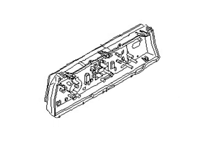 Nissan 25032-N8561 Combination Meter Housing Lower