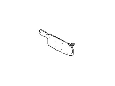 1983 Nissan 280ZX Sun Visor - 96401-P7901