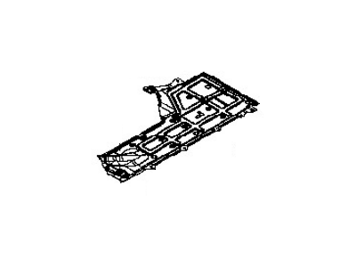 Nissan 748S3-6CA0A Cover - Floor Under, LH