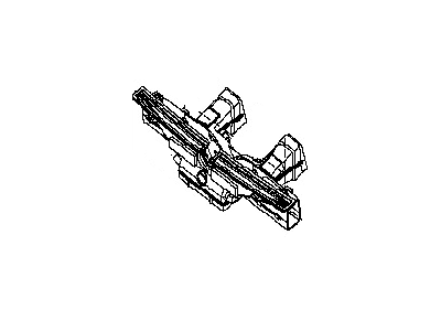 Nissan 27800-9CH1B Nozzle-DEFROSTER