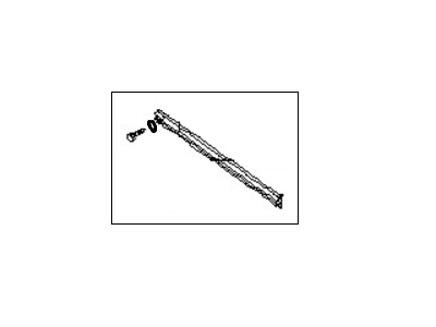 93393-8S500 Nissan Channel-Side Panel Upper,RH Illustration 1 of 1