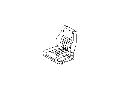 Nissan 87050-2E114 Seat Assembly-Front,L