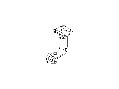 Nissan 208A2-ZN60A Three Way Catalyst Converter