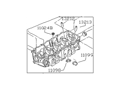 Nissan 200SX Cylinder Head - 11041-02F00